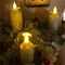 4E's Novelty Glass Candle Holder 6-Pack – Tulip Peg Votive Candle Holders for Candelabra & Décor